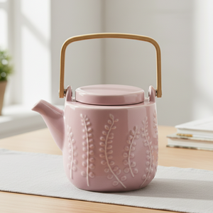 Best Sale New Design 3460038D-0.7 <b>Ceramic</b> <b>Teapot</b> Reusable For Premium Loose-Leaf Teas - Product Image 1