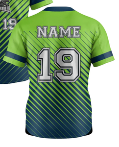 Camiseta de Béisbol Transpirable Personalizada al por Mayor, Ropa Deportiva con Diseño de Equipo Impreso por Sublimación - Product Image 3