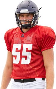 Uniforme atlético de fútbol americano profesional hecho a medida nuevo modelo de diseño técnica de sublimación corto de talla grande logotipo personalizado - Product Image 4