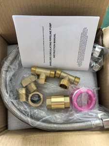 15 pg-6a 110v इलेक्ट्रिक वाटर बूस्टर टाइमर घरेलू गर्म और ठंडे पानी के प्रसार के लिए पंप प्रसारित - Product Image 5