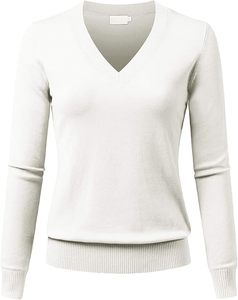 Pull en laine décontracté tendance hiver 2025 pour femmes, col rond européen, coupe ajustée, pull de haute qualité, anti-boulochage, tricot plat - Product Image 1