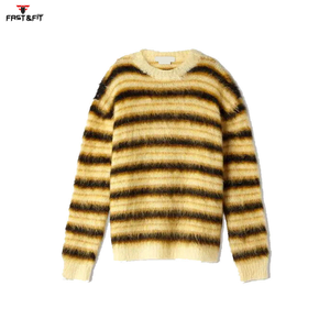 2026 Collection nouvelle mode col rond hiver Design personnalisé respirant laine/cachemire avant séchage rapide pull hommes chandails - Product Image 5