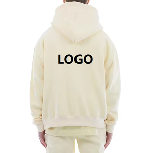 Algodón Moda Algodón Tallas grandes Sudaderas de hombre Sudaderas con capucha en blanco para imprimir Sudaderas con capucha de logotipo personalizado Sudaderas con capucha unisex - Product Image 5