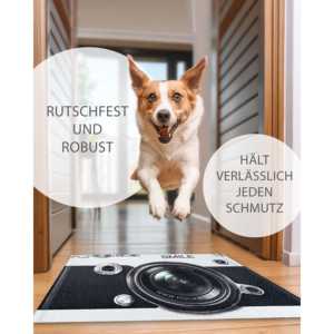 Paillasson Moderne Design Caméra Sourire - Product Image 2