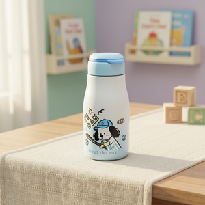 Nuevo Modelo de Termo Portátil con Asa de Acero Inoxidable, Aislamiento Térmico, Botella de Agua a Prueba de Fugas para Bebés, Regreso a Clases, Negocios - Product Image 1