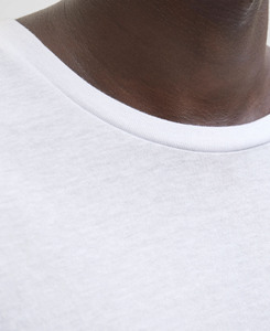 Custom Men’s Plain <b>White</b> T Shirt 100% Cotton Crew Neck Short Sleeve Casual Blank <b>Tee</b> for Printing Streetwear and Sportswear - Product Image 3