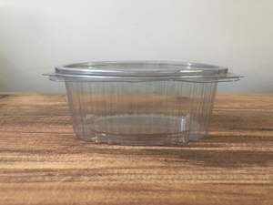 Haute qualité Offre Spéciale ustensiles de cuisine ménagers ovales jetables PET 500cc à emporter confiture en plastique fruits miel salade emballage alimentaire - Product Image 2