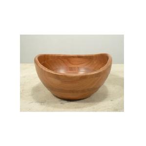 Cuenco multiusos clásico de madera de mango y madera mixta para servir, hogar - Product Image 2