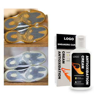 Crème de rénovation et de blanchiment antioxydante pour semelles de chaussures OEM pour nettoyer les semelles jaunes et les baskets oxydées - Product Image 3