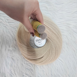 Extensiones de Cabello Humano Vietnamita 100% Natural, Súper Sedoso, Liso, 24 Pulgadas, Color Marrón 1001, Personalizado para Mujeres - Product Image 3