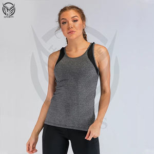 Nuevo Diseño, Servicio OEM, Logotipo 3D Personalizado, Camiseta Deportiva Transpirable de Secado Rápido de Algodón/Fibra de Bambú para Mujer - Product Image 1