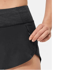 Shorts de sport compressifs pour femmes, couleur unie, haute qualité, avec effet froncé aux fesses, pour le cyclisme, la gym et le yoga, vente en gros - Product Image 5