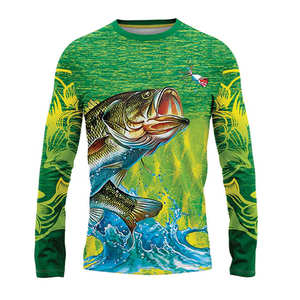 Chemise de pêche pour homme avec logo OEM ODM, panneaux en maille respirante, protection UV UPF, vêtements de performance légers - Product Image 4