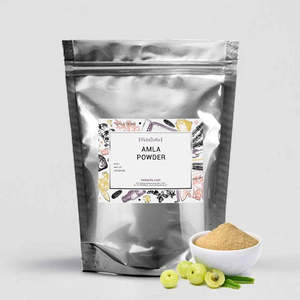 Poudre d'Amla (groseille à maquereau) Produit multi-usages pour les soins et le coiffage des cheveux - Product Image 4