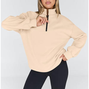 Sudadera estampada personalizada para mujer, ajuste OEM con logotipo de material suave, marca y Etiqueta Privada, soporte del proveedor - Product Image 5