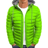 Veste d'hiver matelassée à capuche de marque de créateur, taille plus, veste gonflée épaisse pour hommes