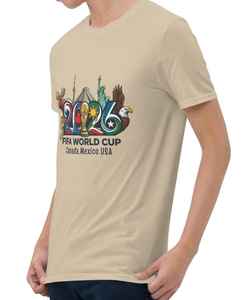 Premium Custom Printed 2026 Football <b>World</b> <b>Cup</b> <b>T</b> <b>Shirts</b> For Men Women And Kids High Quality Cotton Bulk Wholesale Men's <b>T</b>-<b>shirts</b> - Product Image 5
