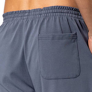 Pantalones De Hombre A rayas curvas, ropa deportiva recta, pantalones apilados, ropa de calle, pantalones informales con cordón multicolor puro - Product Image 3