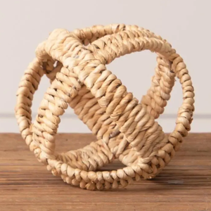 Orbe décoratif en jacinthe d'eau tressé à la main, prix de gros, décoration d'intérieur en provenance du Vietnam - Product Image 5