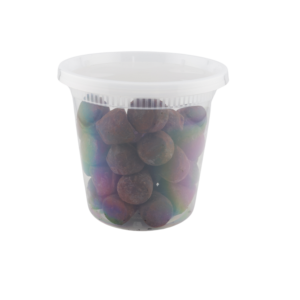 Contenedores Transparentes para Alimentos de 24 oz con Tapas (480 Unidades/Caja), Aptos para Congelador y Microondas, Libres de BPA, Apilables, Herméticos, Organizadores de Restos de Comida - Product Image 3