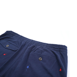 กางเกงขาสั้นแบบคาร์โก้สำหรับผู้ชายกางเกงกีฬาแบบลำลองมีกระเป๋าขนาดใหญ่สำหรับออกกำลังกายยิม - Product Image 3