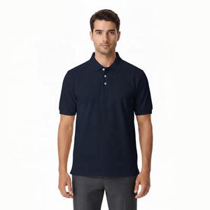 Camiseta Polo Clásica de Algodón para Hombre, Manga Corta, Transpirable, Informal, con Cuello, para Verano - Product Image 5
