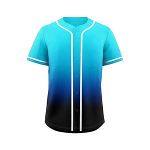 Camiseta de béisbol personalizada para adultos hecha con tela transpirable de alta calidad, fabricante OEM ODM Pakistán - Product Image 3
