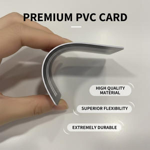 Fabricant de cartes NFC noires personnalisées, cartes de membre en plastique de haute qualité, imperméables, avec logo - Product Image 2