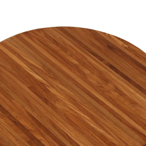 เขียงและเขียงทำด้วยมือทำจากไม้ธรรมชาติปรับแต่งได้สำหรับใช้สับและเขียงทรงกลมทำจากไม้ธรรมชาติ100% - Product Image 4