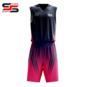 Wholesale No MOQ Teamwear Usa Jersey Basketball Shirts Custom Jerseys Basketball Uniforms Unisex Sublimation Basketball Wear Set - Product Image 1