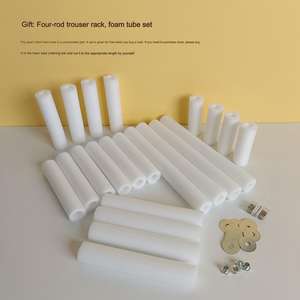 Estante de moldeo de tiro para pantalones multifuncional de cuatro barras, maniquíes, ropa, accesorios de tiro, colgador Invisible y estante para pantalones - Product Image 3