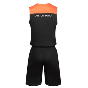 Ensemble short et maillot de volley-ball pour homme, design optimal, confortable, sans manches, impression sérigraphique personnalisée, respirant, 100% polyester - Product Image 2