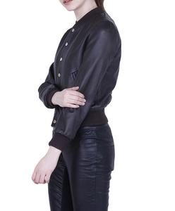 Chaquetas de Alta Calidad con Logotipo Personalizado, Chaquetas Bomber de Cuero para Mujer, Cómodas, Transpirables, con Diseño de Botones, Chaquetas Nuevas - Product Image 3