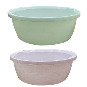 Bassine en plastique PET recyclable et écologique de 14 pouces, durable et légère, pour la cuisine et la lessive - Product Image 3