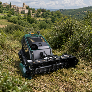 Falciatrice Agricola a Catena Personalizzata MTSK1000 con Larghezza di Taglio 1000mm, Ibrida Benzina-Elettrica, Telecomandata, Cingolata <span class=keywords><strong>per</strong></span> Fattoria - Product Image 1