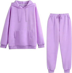 Ensemble de survêtement de jogging OEM pour femmes, vente en gros, survêtements de sport personnalisés bon marché pour femmes, vêtements de sport de jogging, survêtement respirant pour femmes - Product Image 5