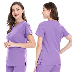 Veste de gommage médicale personnalisée Slim Fit uniforme offre de gros du fournisseur professionnel pour les infirmières et Medicos pour une utilisation à l'hôpital - Product Image 2