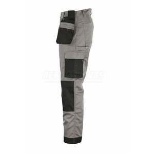 2025 pantalons de travail confortables et minces robustes respirants et extensibles coupe-vent avec fonction imperméable pantalons de travail cousus en tricot serré - Product Image 4