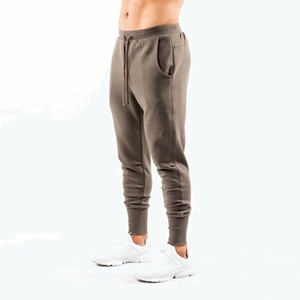 Custom Men Embroidered Streetwear 3d Puff Print French Terry <b>Stacked</b> Sweat Pants High Street Fleece Flare Sweatpants - Product Image 4