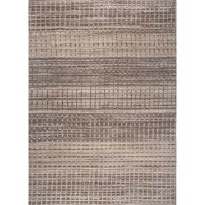 Contour Grey & Black Striped Wool <b>Rugs</b> Handmade Hwl-151 Jaipur ZA <b>Rugs</b> for Home Hallway Bedroom/<b>Bedside</b> Rectangle Shape - Product Image 1