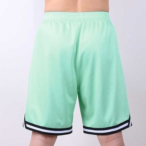 Pantalones cortos de baloncesto de malla personalizados de secado rápido para hombre al por mayor pantalones cortos deportivos vintage calientes patrón liso teñido - Product Image 3