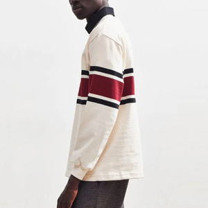 Logo personnalisé, étiquettes privées, prix de gros, tricot respirant, décontracté, imprimé, couleur unie, forte demande, rugby pour chemises pour hommes - Product Image 2