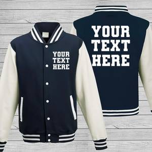 Design de qualité supérieure, logo personnalisé, veste universitaire élégante à la mode de qualité supérieure pour hommes, vestes d'université les plus vendues - Product Image 5