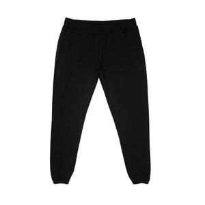 Personalizado de los hombres 100% algodón 500 GSM pesado en blanco francés Terry pantalones de chándal nuevo estilo negro pesado Casual alto sudor pantalón para hombres - Product Image 3