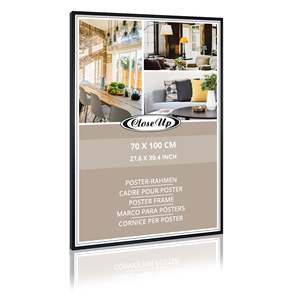 Black Plastic <b>Poster</b> Frame 70 X 100 cm Size - Product Image 1