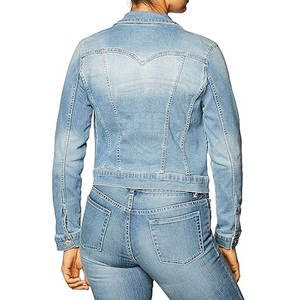 Veste en jean pour femmes de haute qualité, best-seller, écologique, élégante, respirante, en vente en ligne - Product Image 2