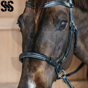 Bon fournisseur, nouvelle arrivée, bride de cheval en cuir durable, modèle SHER SONS SPORTS SSS-HB-907 pour l'entraînement, les spectacles et les compétitions - Product Image 2