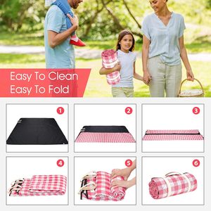 Mantas de picnic <span class=keywords><strong>Manta</strong></span> de playa <span class=keywords><strong>impermeable</strong></span> extra grande para exteriores - Product Image 2