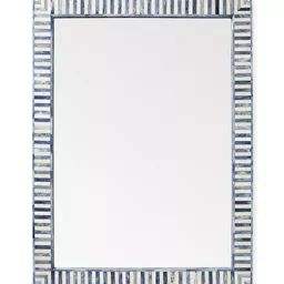 Marco de espejo con diseño moderno con incrustaciones de hueso de alta calidad, marco de espejo decorativo para pared de baño y hogar, muebles con marco de espejo con incrustaciones de hueso - Product Image 6