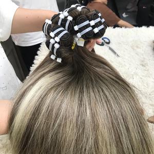 Extensiones de cabello humano de doble trama, máquina de pelo Remy vietnamita con cutícula alineada, nuevo diseño, fábrica al por mayor, 2023 - Product Image 6